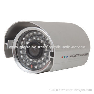 Weatherproof IR Cameras with 1/4 DIS Color CMOS, 800TVL Resolution and 30M IR Distance